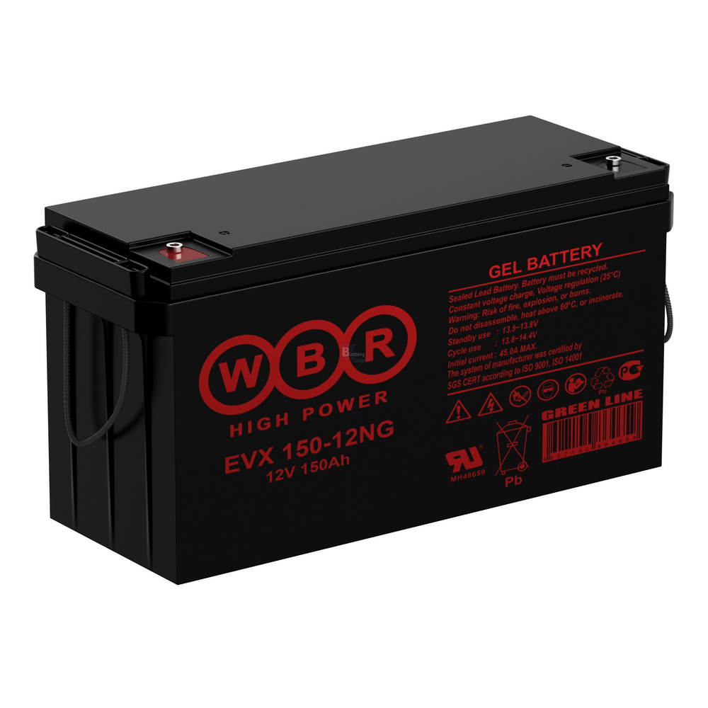 Аккумулятор WBR EVX150-12NG (GEL)