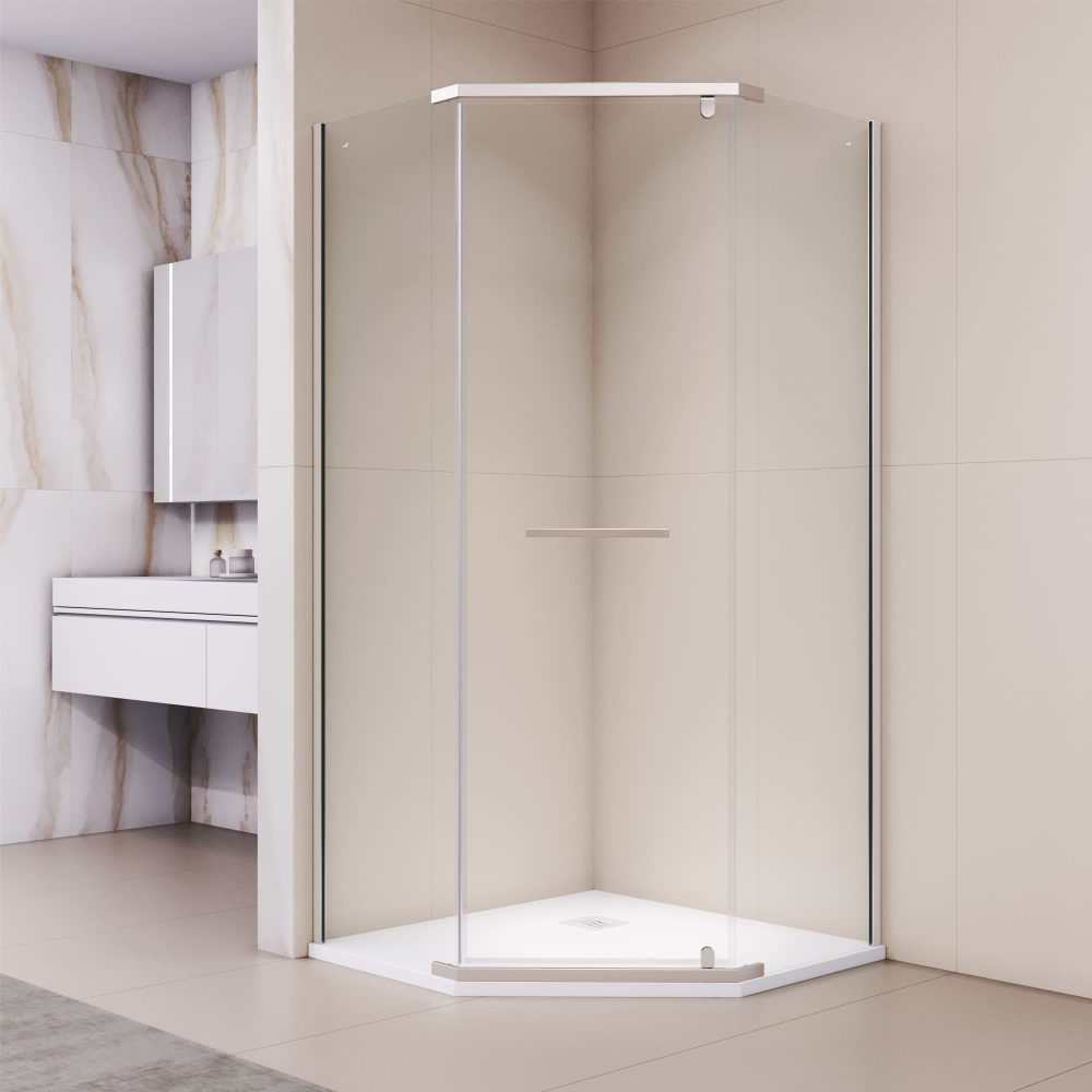 Душевой уголок RGW PA-83 (Прозрачное, 1000x1000)