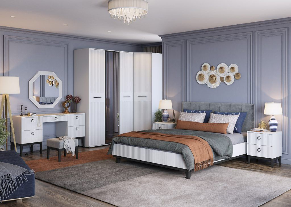 Туалетный столик с ящиками Кашемир, 125х82х39 см