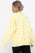 Свитер оверсайз Анита (лимонный) Б14758-1М LT Collection