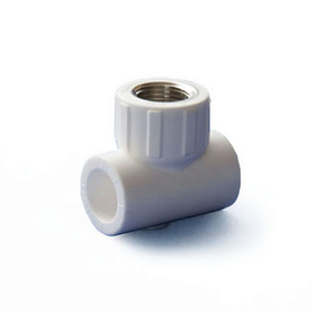 Тройник внутренняя резьба Политэк 25 х 1/2*