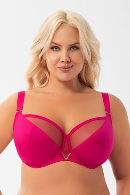 Бюстгальтер Gorsenia Vicky мягкая чаша (фуксия)