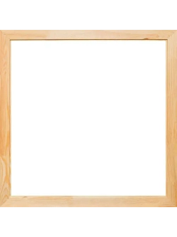 Деревянная рама 80x80 для картин на подрамнике сеч. 60x18