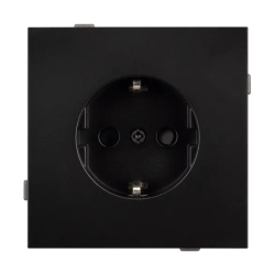 Механизм электрической розетки SCT-TENDO-MEU1-PL-BK (230V, 16A) (Arlight, -) 054079