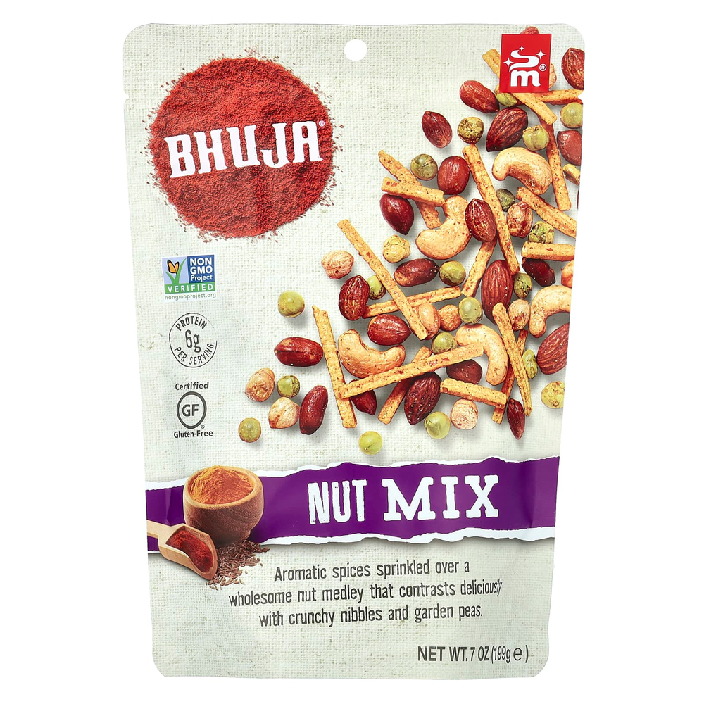 Bhuja, Ореховая смесь, 199 г (7 унций)