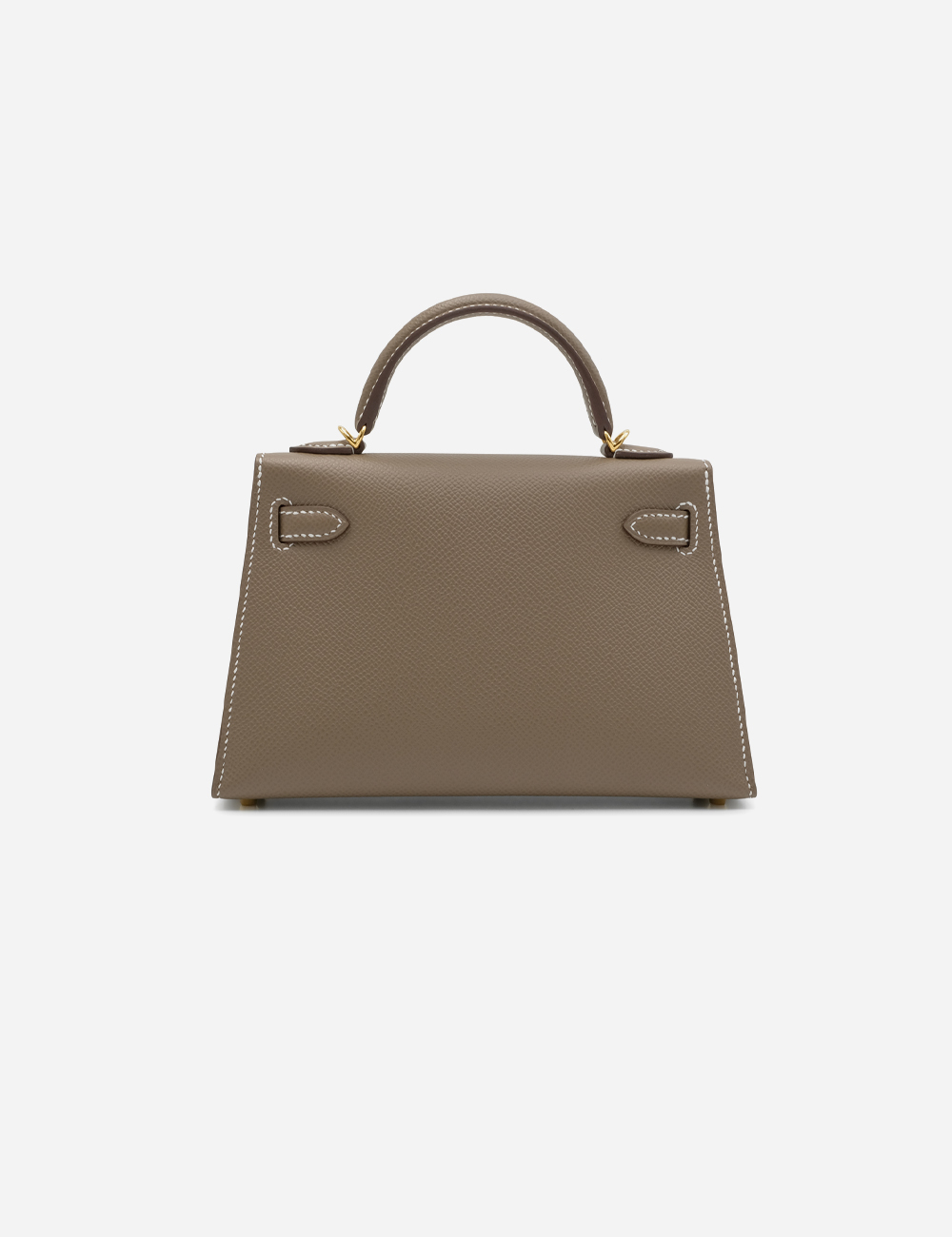 Сумка Hermes Epsom Mini Kelly 20 Gold Hardware "Etoupe"