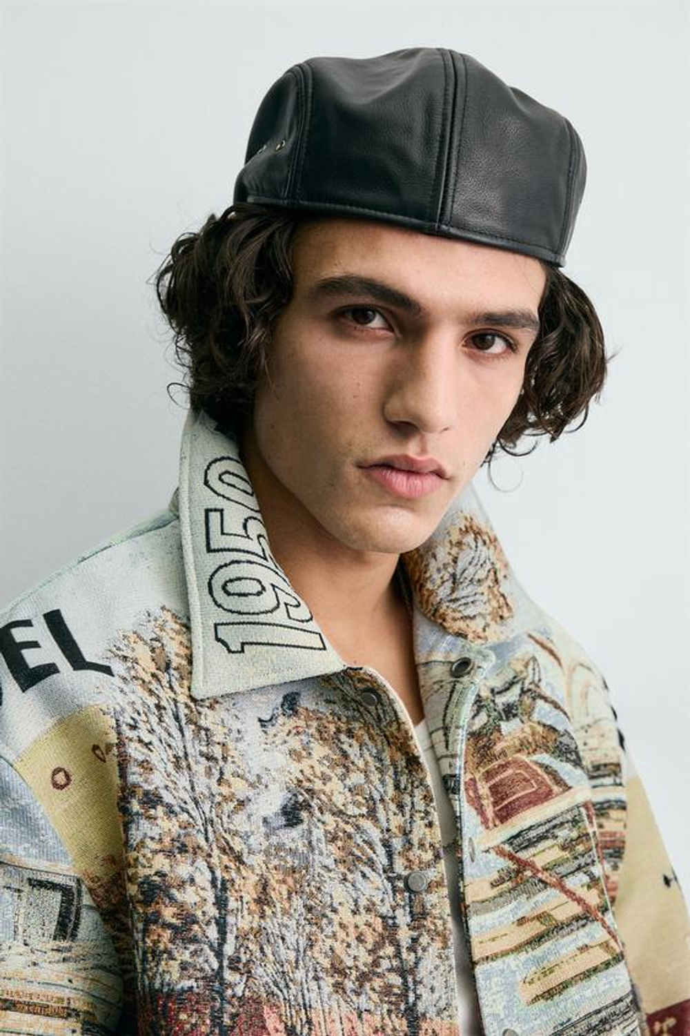 ZARA Х FORD СТЕГАНАЯ ЖАККАРДОВАЯ КУРТКА, РАЗНОЦВЕТНЫЙ