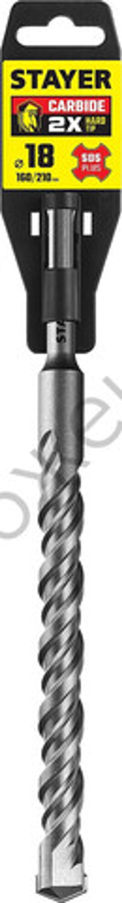 STAYER 18 x 210 мм, SDS-plus бур, Professional (2930-210-18)