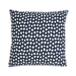 Чехол для подушки из хлопка с принтом funky dots, темно-серый cuts&pieces, 45х45 см