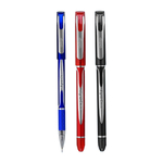 Ручка шариковая, масляная, Digno, 3 цвета чернил, серия "CLEVER", 3 цвета корпуса, 24 шт