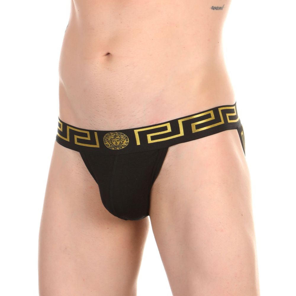 Мужские трусы джоки черные Versace