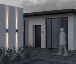 Уличный настенный светодиодный светильник Maytoni   O570WL-L10B3K