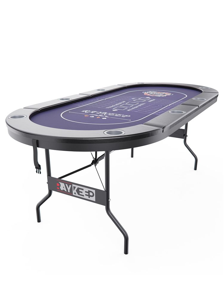 Игровой стол – покер DFC RAYKEEP 72&amp;quot;, на 8 мест, складной