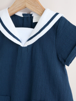 Боди с коротким рукавом для малышей Next E47-908, Темно-синий