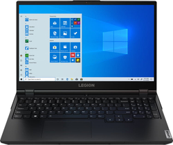 Ноутбук Lenovo Legion 5 15IMH6 (English KB) - 15.6", 1920x1080 (Full HD), Intel Core i5 10500H 2500MHz, SODIMM DDR4 8GB, SSD 512GB, nVidia GeForce RTX 3050 Mobile 4GB, Bluetooth, Wi-Fi, noDVD, Чёрный, Windows 11 Home 64, 82NL002MLT