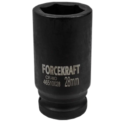 Головка ударная глубокая 3/4'', 28мм (6гр.) FORCEKRAFT FK-46510028