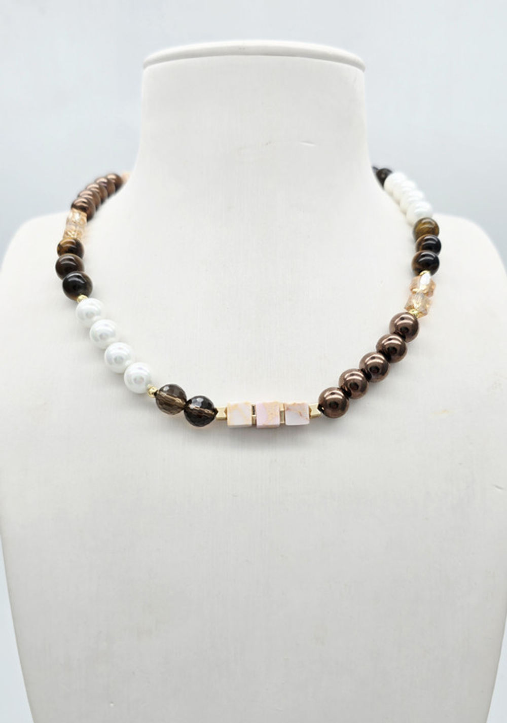 91003701 Колье Selena Pearls