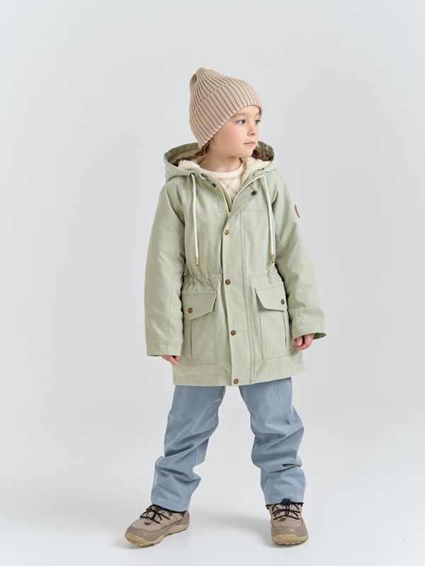 Парка демисезонная на меху 