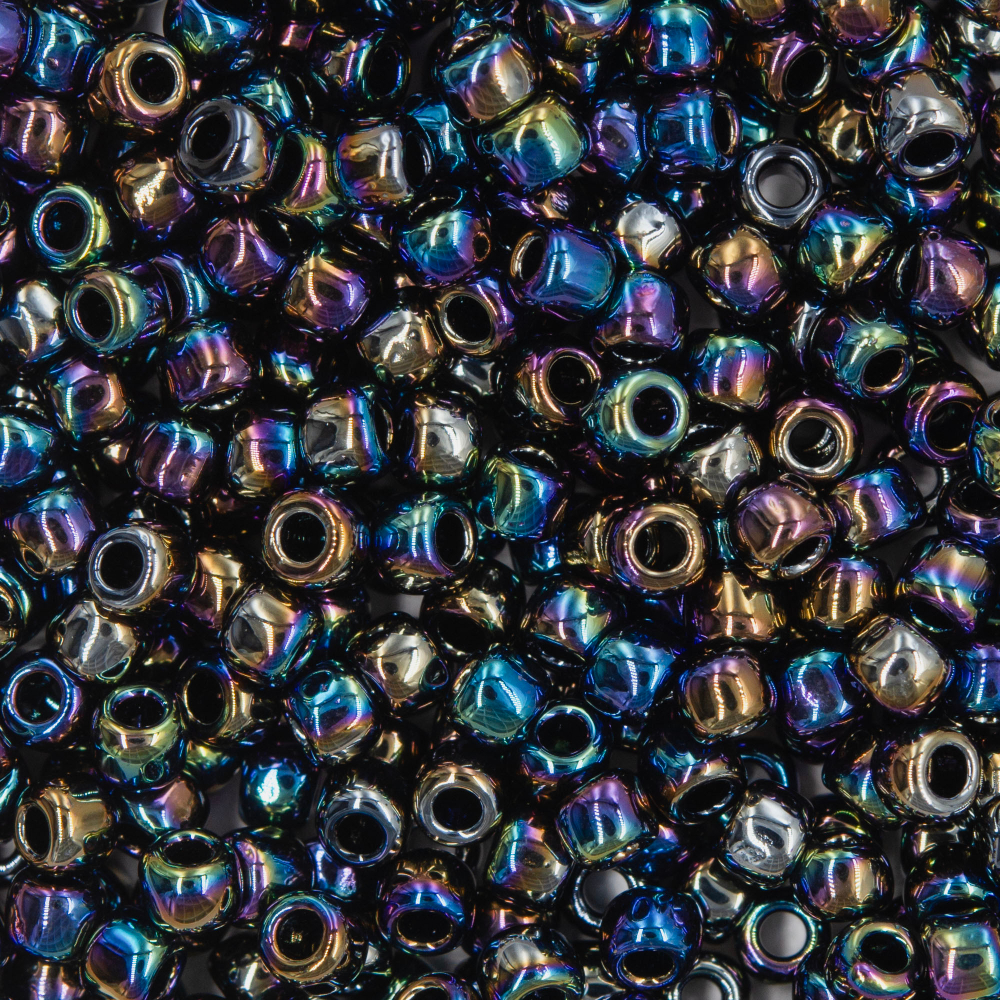 Японский бисер TOHO Round 8/0 (№86), металлизированный, непрозрачный глянцевый