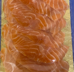 Лосось слабосоленый, филе-нарезка