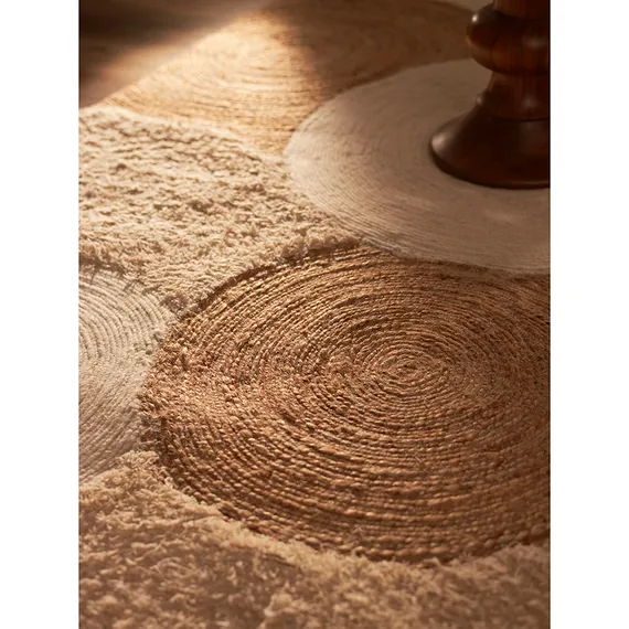 Ковер из джута, шерсти из хлопка agra из коллекции ethnic, 120х180см