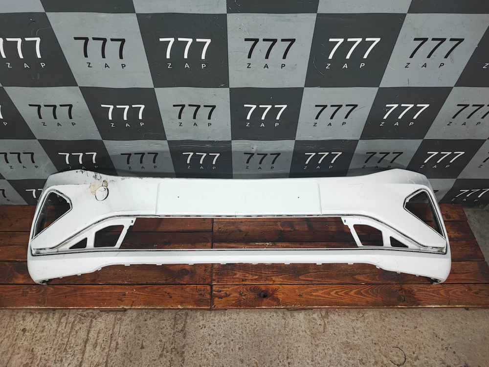 Бампер передний Volkswagen Polo 6 20-нв Б/У Оригинал 6N5807221