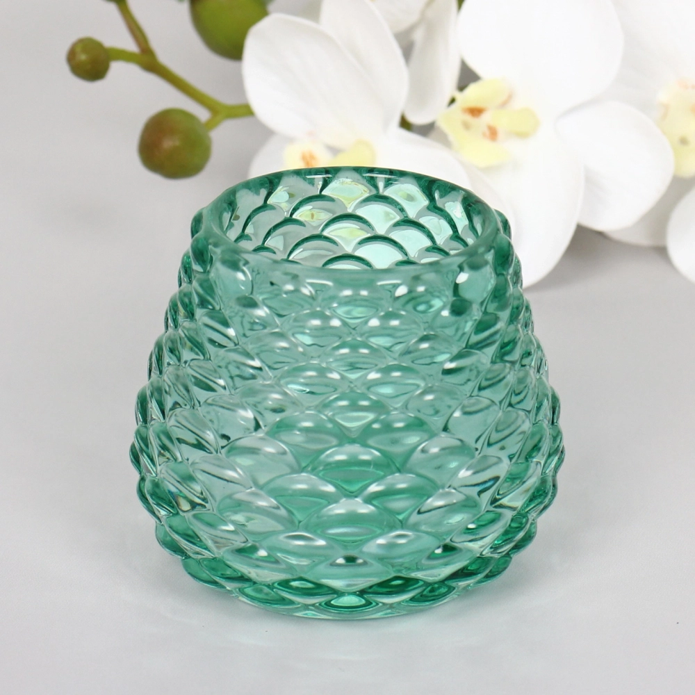 Подсвечник «Лесная шишка» 7,4*6,5 см, Зеленый