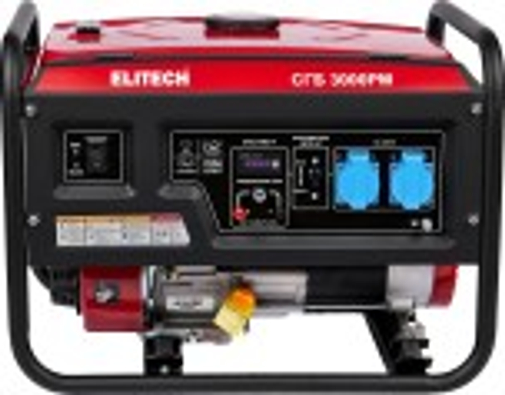 Генератор бензиновый ELITECH БИГ 3800РМ инверторный 204587