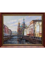 Картина маслом "Спас" Артемис