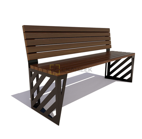 Скамейка парковая «Тула» (2,0 м ангарская сосна,40х60)