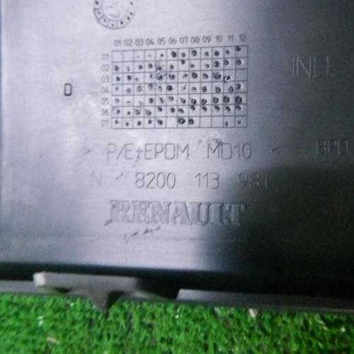 Накладка переднего бампера Комплект Renault Clio 2 (2001-2013)