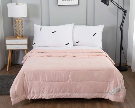 Одеяло Шарлиз (карамель) микроволокно в тенселе всесезонное