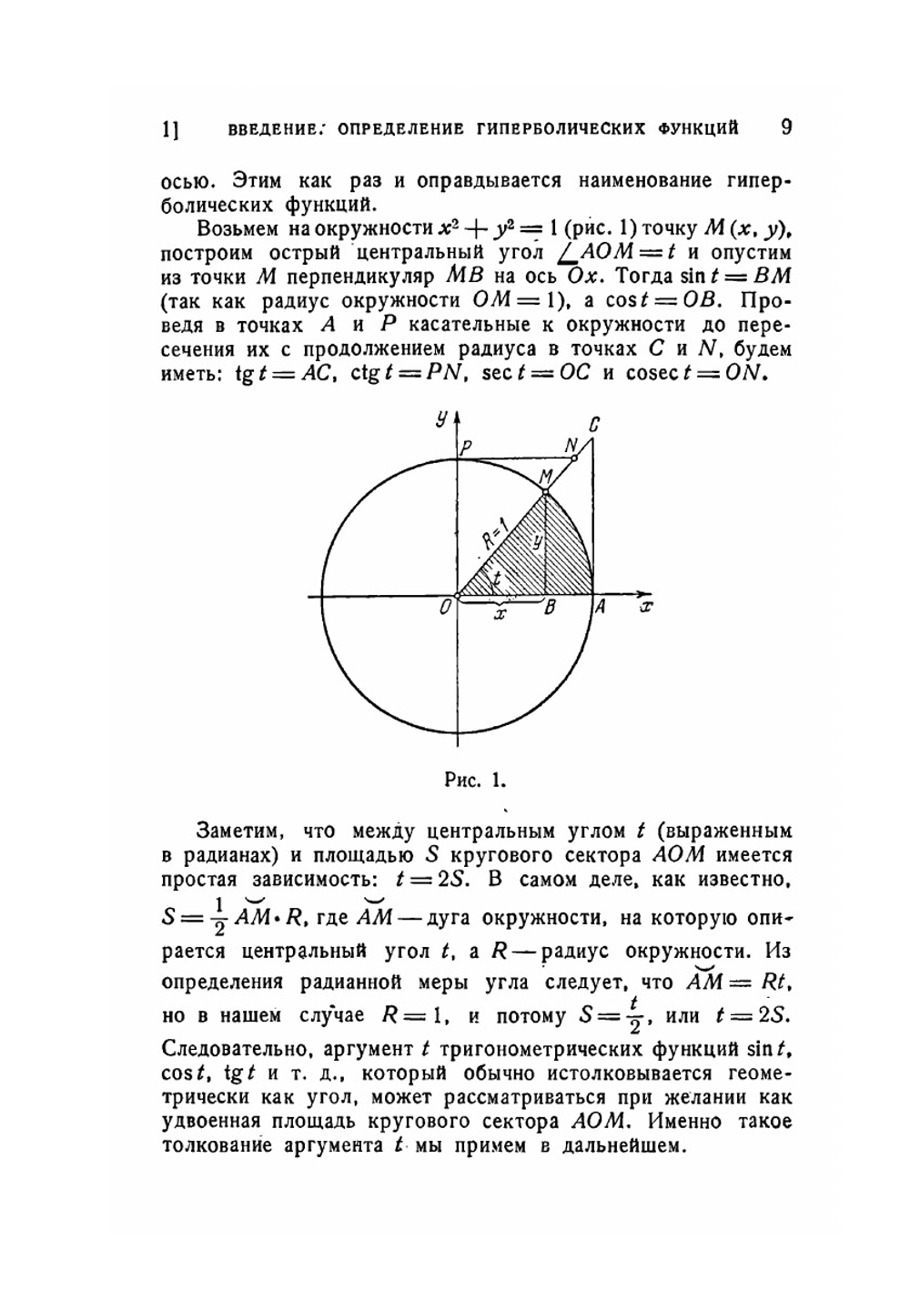 Гиперболические функции. Избранные главы высшей математики для инженеров и студентов втузов | А.Р. Янпольский