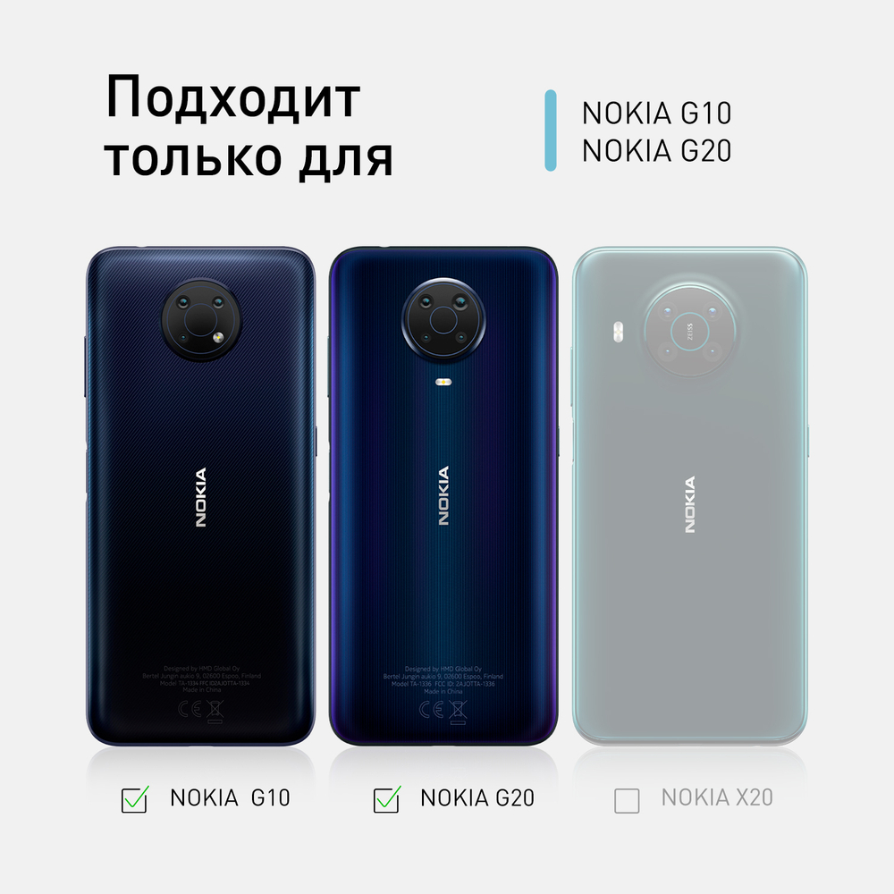 Стекло на камеру ROSCO для Nokia G20 оптом (арт. NK-G20-CLEAR-CAM-GLASS)