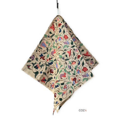 Полотенце COZA с принтом "Византия", 100% хлопок, размер 40х70 см