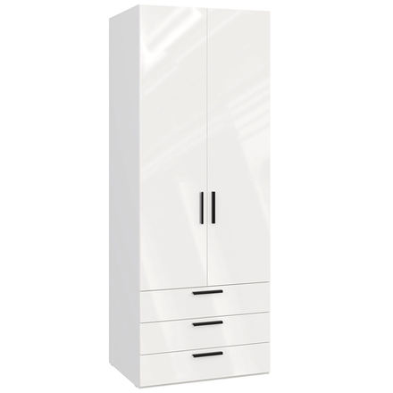 "Chelsea белая" FCB-01.FG, Шкаф 2дв., 3ящ. гл.608