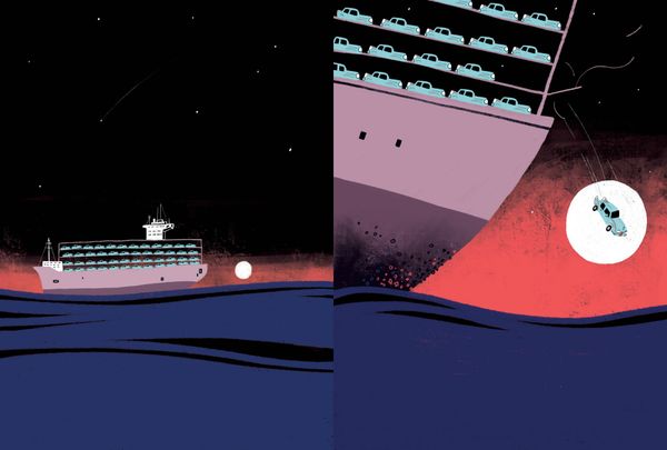 Голубая машинка. Александр Шатохин