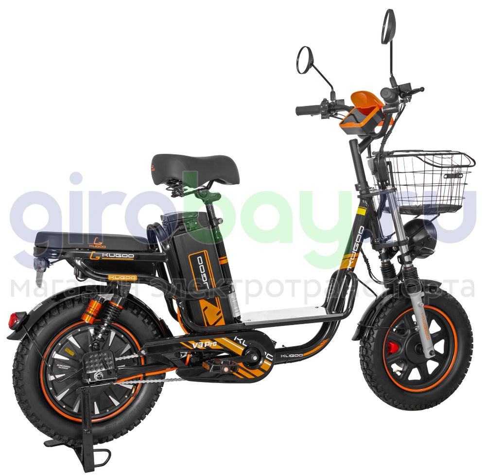Электровелосипед Kugoo Kirin V3 PRO (60V/21Ah) версия 2025 года фото №14