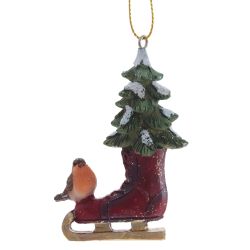 GAEM Изделие декоративное подвесное "Конек", L4,5 W3,5 H8 см, 2в.