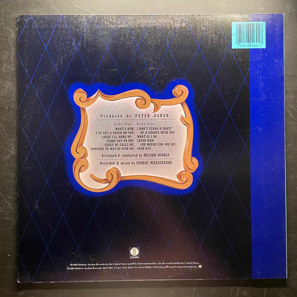 Linda Ronstadt & The Nelson Riddle Orchestra ‎– What's New (США 1983г.)