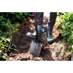 ЛОПАТА ШТЫКОВАЯ "TERRA" С ЧЕРЕНКОМ И РУЧКОЙ 1120 мм (1) "PLANTIC" 11003-01