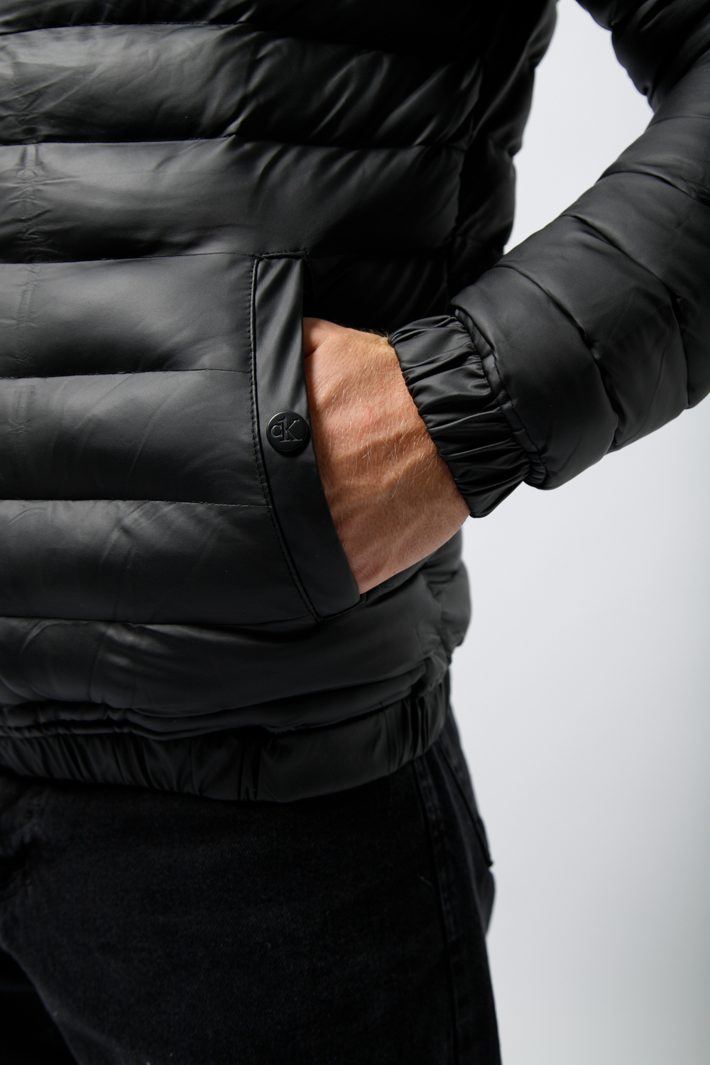 Куртка CK #59190 (черн.)