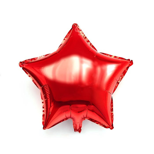 Звезда 18"/46см Металлик Красный