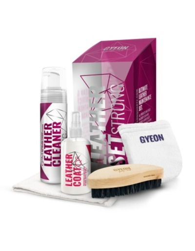 GYEON Набор по уходу за кожей с сильными загрязнениями Q2M Leather Set Strong