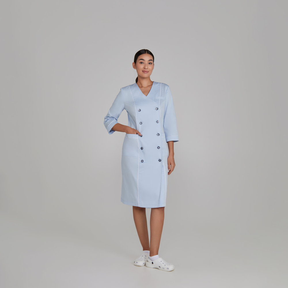 Медицинский женский халат "Августа"