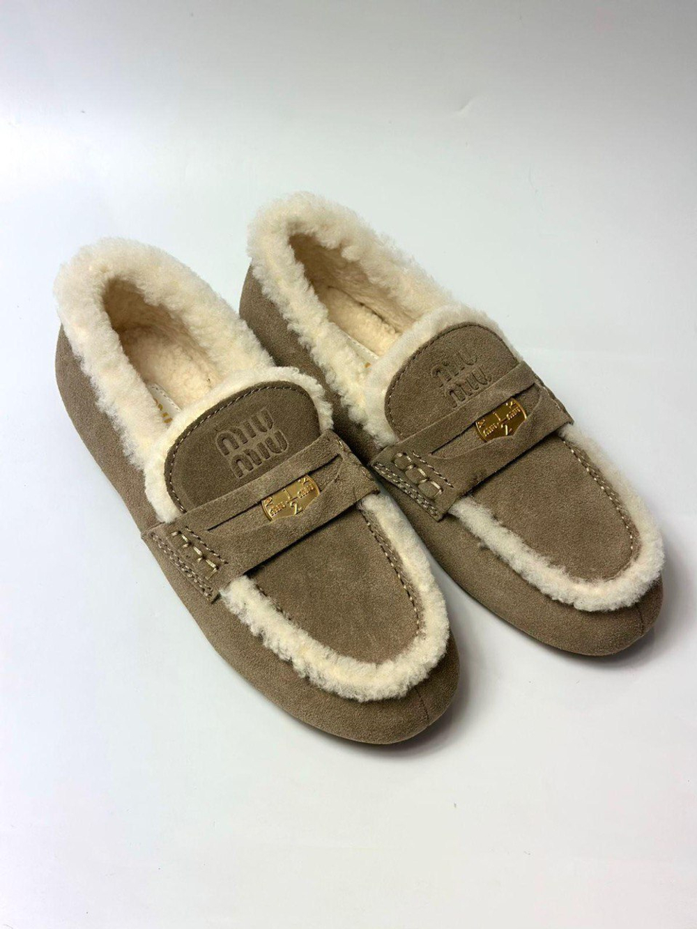 Лоферы MIU MIU