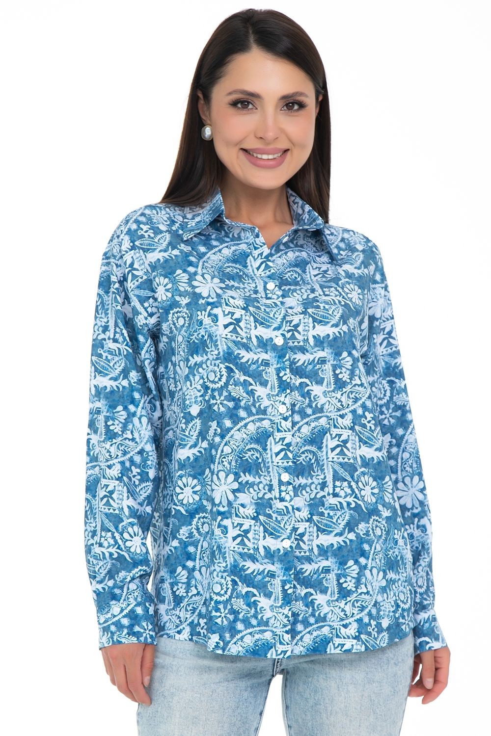 Рубашка Отличная Хит (голубой) Diolche