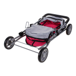 Коляска для куклы лежачая, пакет FL9199