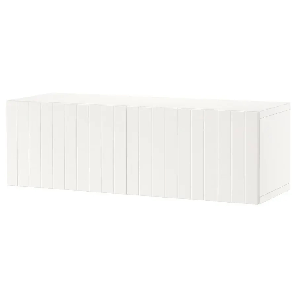Навесной шкаф - IKEA BESTÅ/BESTA, 120x42x38 см, белый, БЕСТО ИКЕА