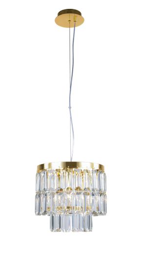 2752E/3A GOLD+CLEAR (1) Люстра NW